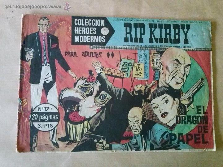 Tebeos: rip kirby n&ordm; 17 - heroes modernos ***serie c - dolar ** - Foto 1