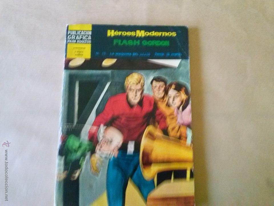 Tebeos: flash gordon n&ordm; 15 - heroes modernos - dolar - Foto 1