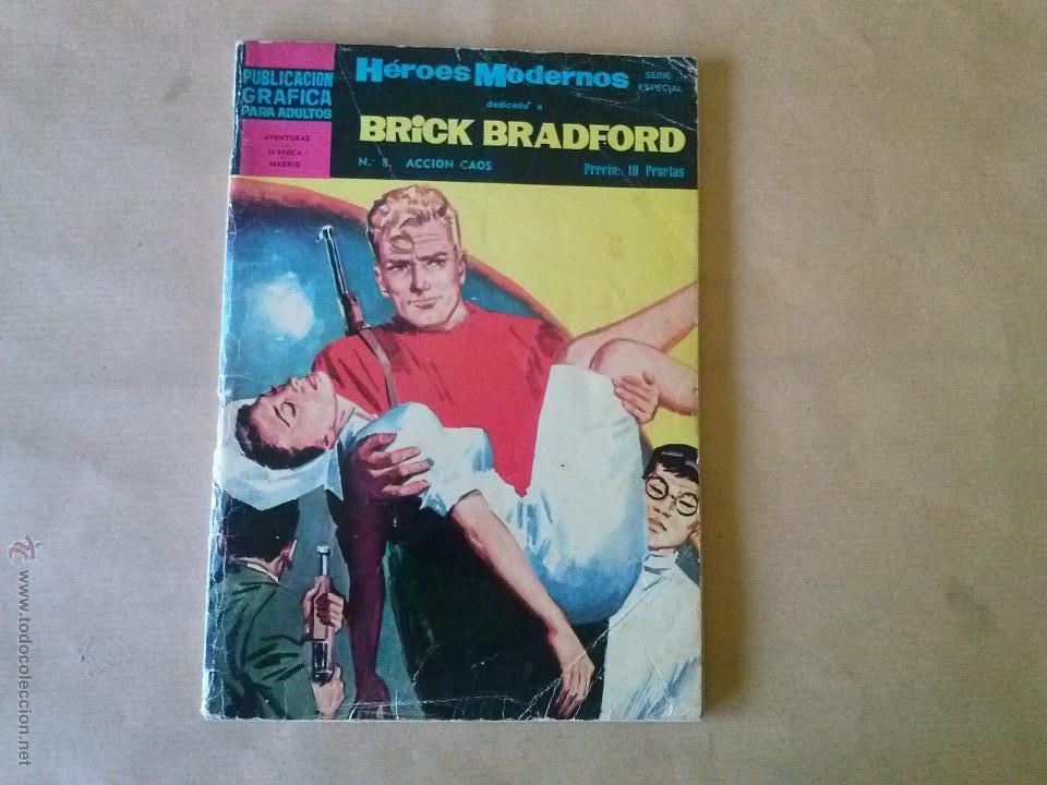 Tebeos: brik bradford n&ordm; 8 -heroes modernos - dolar - Foto 1