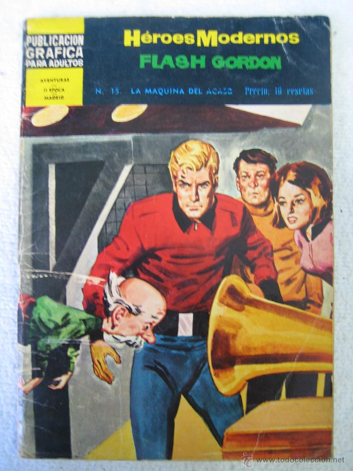 Tebeos: Flash Gordon. ED D&oacute;lar 1960. N 15 - Foto 1