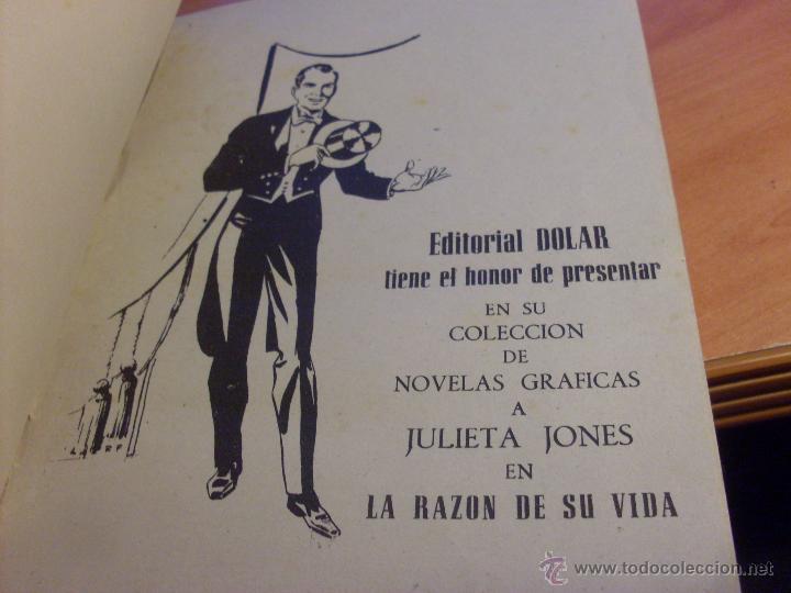 Tebeos: JULIETA JONES. TOMO VOLUMEN EXTRA N&ordm; 3. ED. DOLAR (COM25) - Foto 3