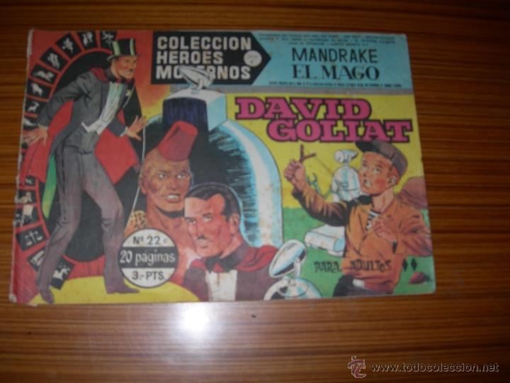 Tebeos: HEROES MODERNOS SERIE C  N&ordm; 22  DE DOLAR - Foto 1