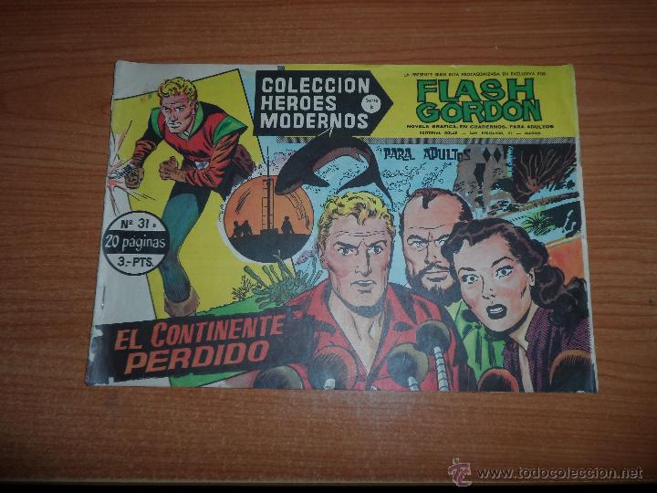 Tebeos: FLASH GORDON HEROES MODERNOS DOLAR SERIE B N&ordm; 31 - Foto 1