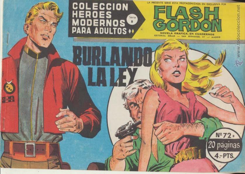 Tebeos: Flash Gordon Serie B n&ordm;  72. H&eacute;roes Modernos. Dolar  1963. - Foto 1
