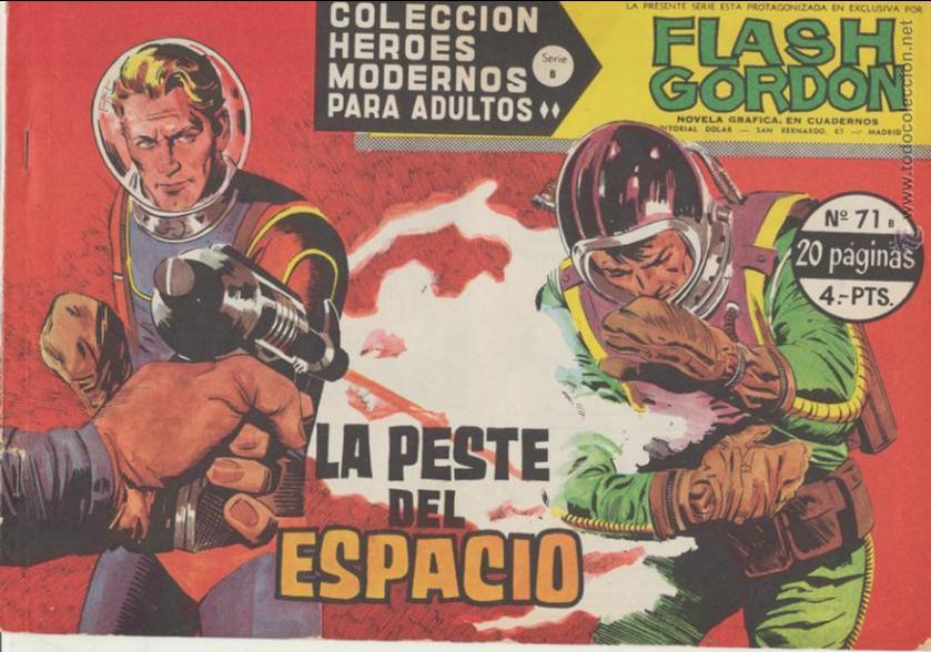 Tebeos: Flash Gordon Serie B n&ordm;  71. H&eacute;roes Modernos. Dolar  1963. - Foto 1