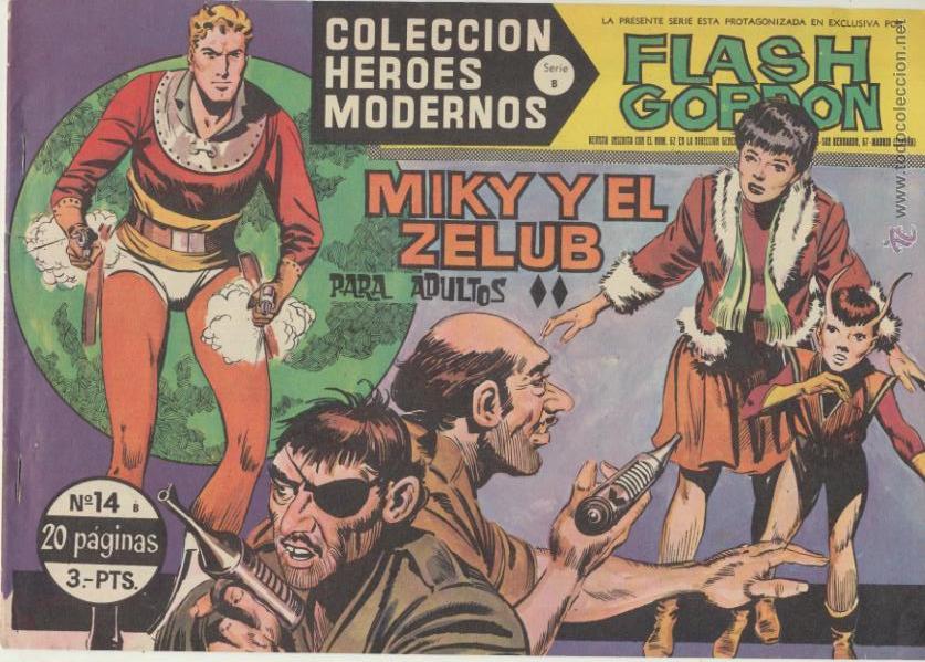 Tebeos: Flash Gordon Serie B n&ordm;  14. H&eacute;roes Modernos. - Foto 1