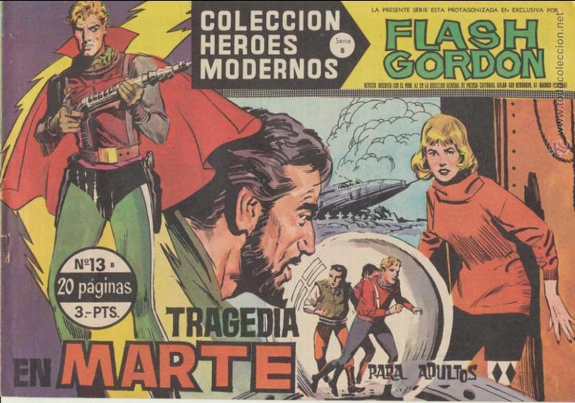 Tebeos: Flash Gordon Serie B n&ordm;  13. H&eacute;roes Modernos. - Foto 1