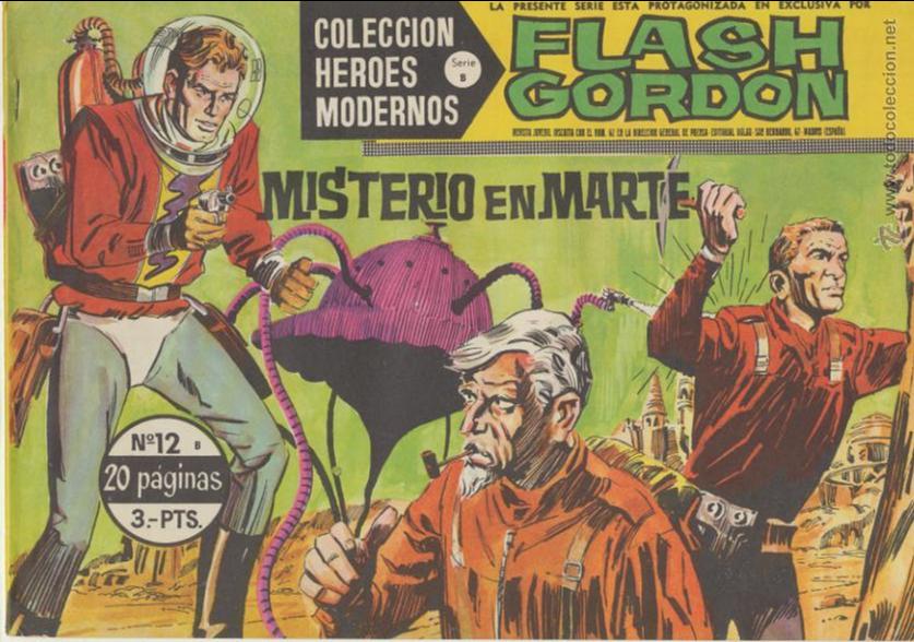 Tebeos: Flash Gordon Serie B n&ordm;  12. H&eacute;roes Modernos. - Foto 1