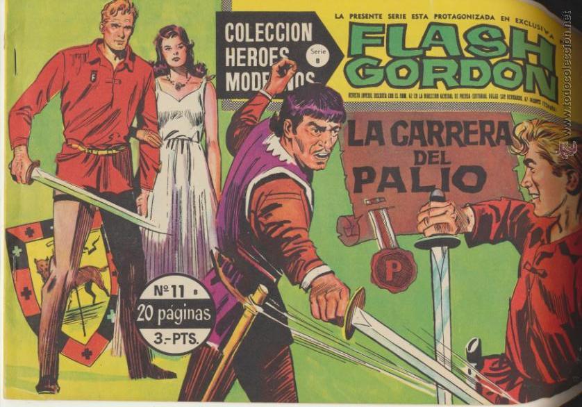 Tebeos: Flash Gordon Serie B n&ordm;  11. H&eacute;roes Modernos. - Foto 1