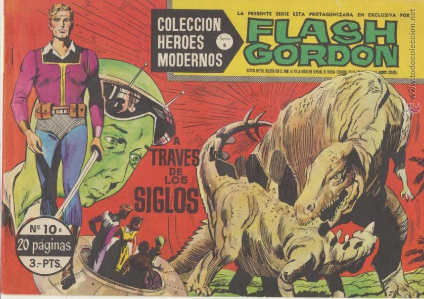 Tebeos: Flash Gordon Serie B n&ordm; 10. H&eacute;roes Modernos. - Foto 1