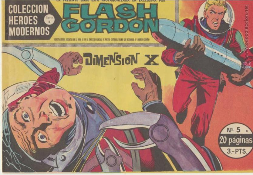 Tebeos: Flash Gordon Serie B n&ordm;  5. H&eacute;roes Modernos. Dolar  1963. - Foto 1