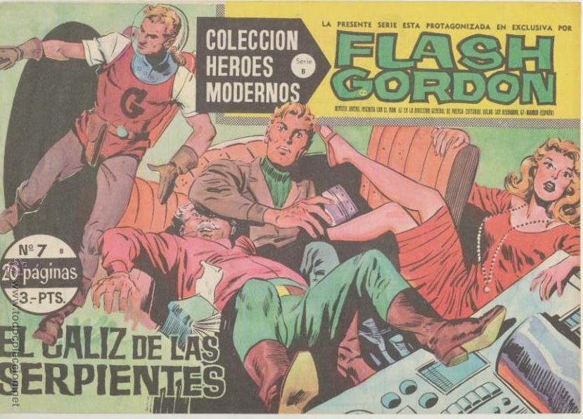 Tebeos: Flash Gordon Serie B n&ordm;  7. H&eacute;roes Modernos. - Foto 1