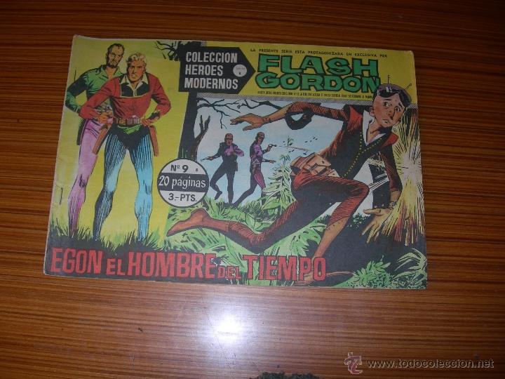 Tebeos: HEROES MODERNOS SERIE B  FLASH GORDON  N&ordm; 9  DE DOLAR - Foto 1