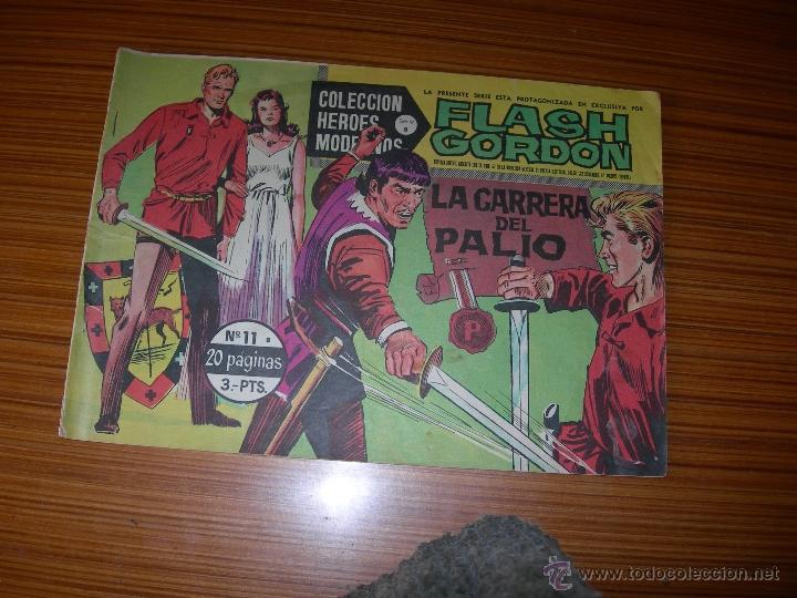 Tebeos: HEROES MODERNOS SERIE B FLASH GORDON N&ordm; 11  DE DOLAR - Foto 1