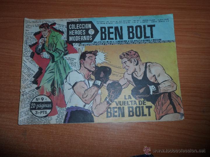 Tebeos: BEN BOLT HEROES MODERNOS DOLAR SERIE C N&ordm; 9 - Foto 1