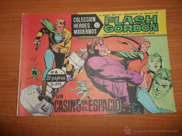 Tebeos: FLASH GORDON HEROES MODERNOS DOLAR SERIE B N&ordm; 6 - Foto 1