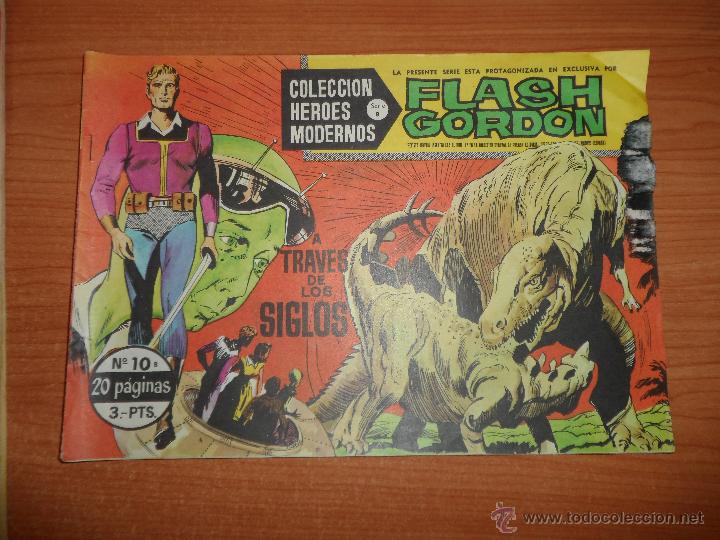 Tebeos: FLASH GORDON HEROES MODERNOS DOLAR SERIE B N&ordm; 10 - Foto 1