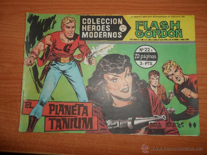 Tebeos: FLASH GORDON HEROES MODERNOS DOLAR SERIE B N&ordm; 22 - Foto 1