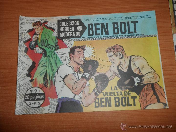 Tebeos: BEN BOLT HEROES MODERNOS DOLAR SERIE C N&ordm; 9 - Foto 1