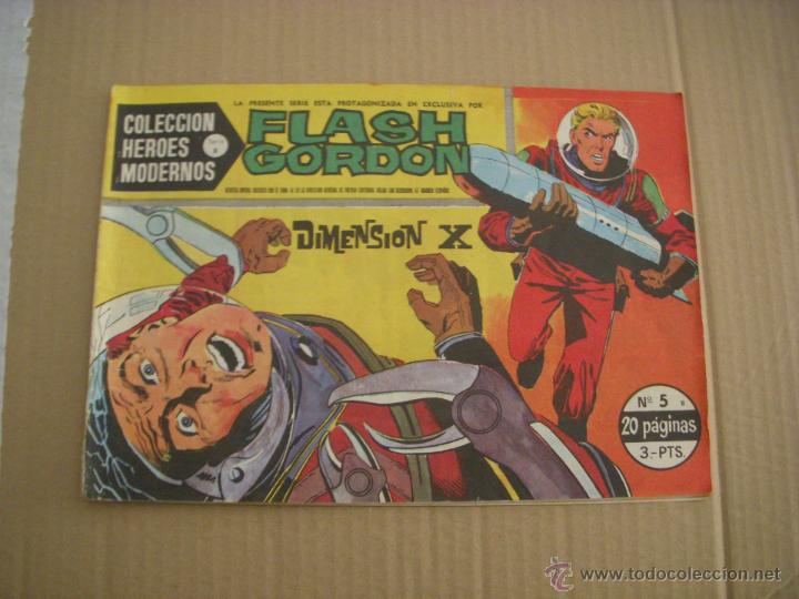 Tebeos: COLECCI&Oacute;N HEROES MODERNOS N&ordm; 5, SERIE B, CON FLASH GORDON, EDITORIAL D&Oacute;LAR - Foto 1