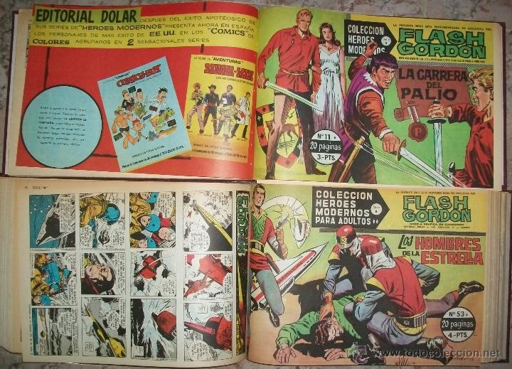Tebeos: Flash Gordon (Dolar) (Serie-B) 75 Ej. (Completa) (Encuadernada) - Foto 1