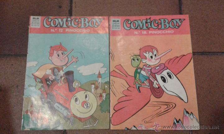 Tebeos: COMIC-BOY EDITORIAL DOLAR, PINOCCHIO N&ordm; 12 Y 18 - Foto 1