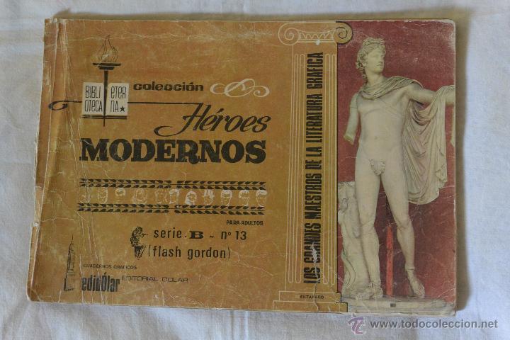 Tebeos: N&ordm; 13 REVISTA H&Eacute;ROES MODERNOS (FLASH GORDON) - Foto 1