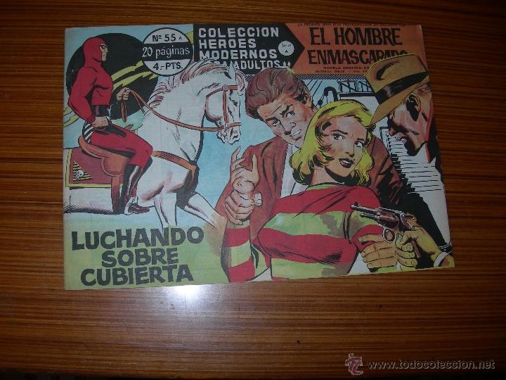 Tebeos: EL HOMBRE ENMASCARADO N&ordm; 55  DE DOLAR - Foto 1