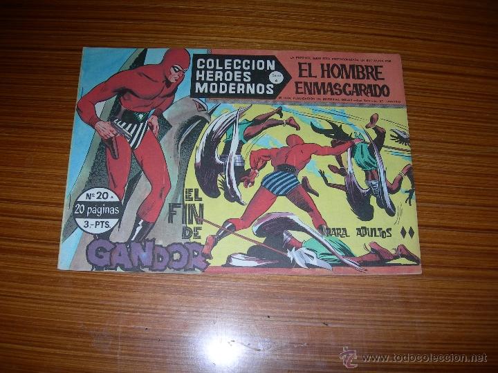 Tebeos: EL HOMBRE ENMASCARADO N&ordm; 20 DE DOLAR - Foto 1