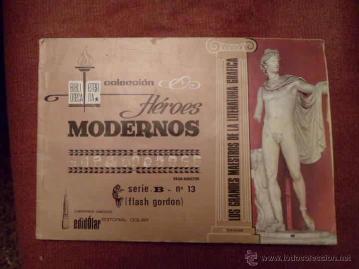 Tebeos: FLASH GORDON COLECCI&Oacute;N HEROES MODERNOS SERIE B EDITORIAL DOLAR N&Uacute;MERO 13 - Foto 1