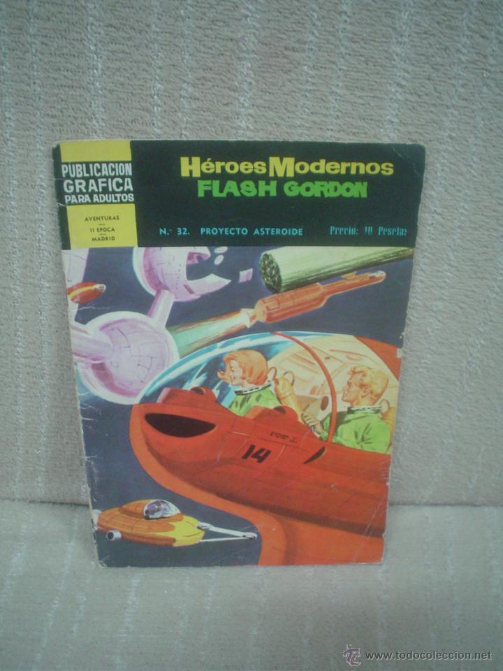Tebeos: FLASH GORDON N&ordm; 32. H&Eacute;ROES MODERNOS II &Eacute;POCA - Foto 1