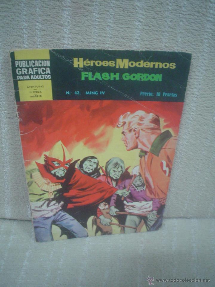 Tebeos: FLASH GORDON N&ordm; 42. H&Eacute;ROES MODERNOS II &Eacute;POCA - Foto 1
