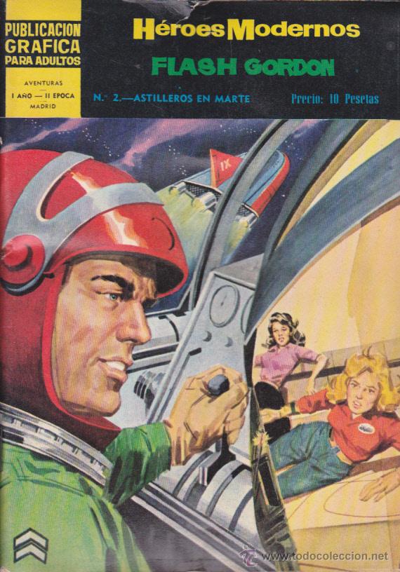 Tebeos: COMIC COLECCION HEROES MODERNOS FLASH GORDON NOVELA GRAFICA N&ordm; 2 - Foto 1