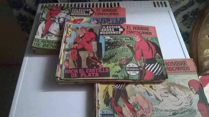 Tebeos: COLECCION HEROES MODERNOS SERIE A - EL HOMBRE ENMASCARADO - AÑO 1958