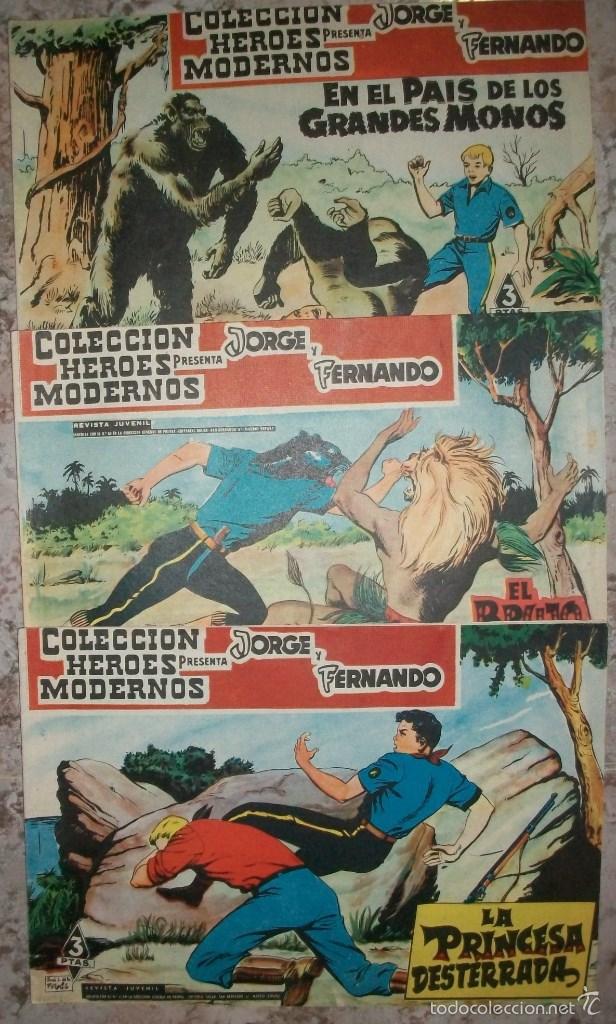 Tebeos: Jorge y Fernando (Dolar) (3 numeros) - Foto 1