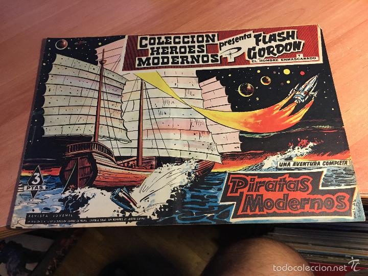 Tebeos: FLASH GORDON N&ordm; 14 COLECCION HEROES MODERNOS (ED. DOLAR) (COB110) - Foto 1