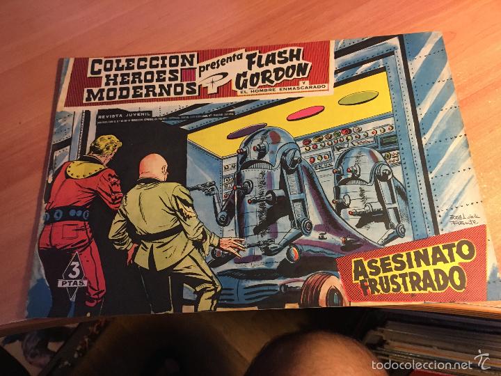 Tebeos: FLASH GORDON N&ordm; 16 COLECCION HEROES MODERNOS (ED. DOLAR) (COB110) - Foto 1