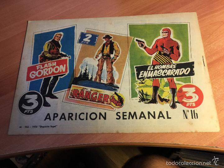 Tebeos: FLASH GORDON N&ordm; 16 COLECCION HEROES MODERNOS (ED. DOLAR) (COB110) - Foto 2