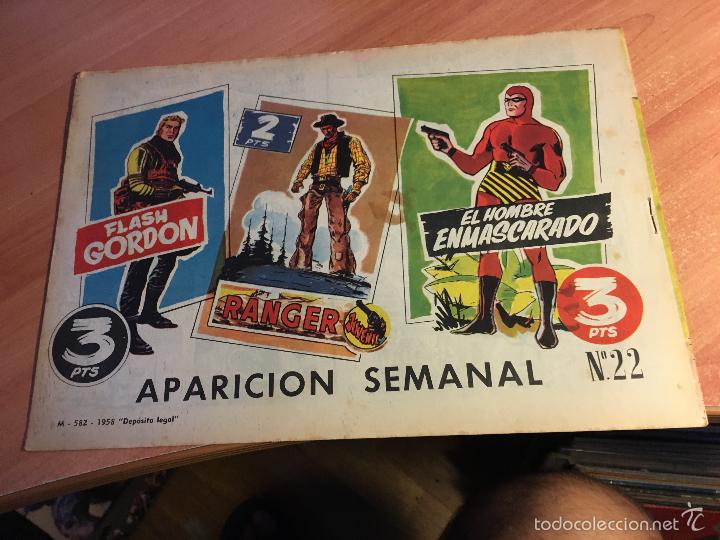Tebeos: FLASH GORDON N&ordm; 22 COLECCION HEROES MODERNOS (ED. DOLAR) (COB110) - Foto 2