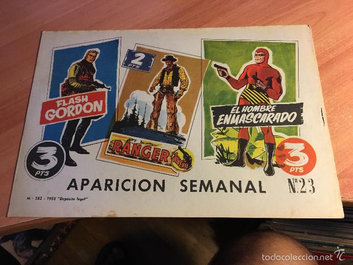 Tebeos: FLASH GORDON N&ordm; 23 COLECCION HEROES MODERNOS (ED. DOLAR) (COB110) - Foto 2