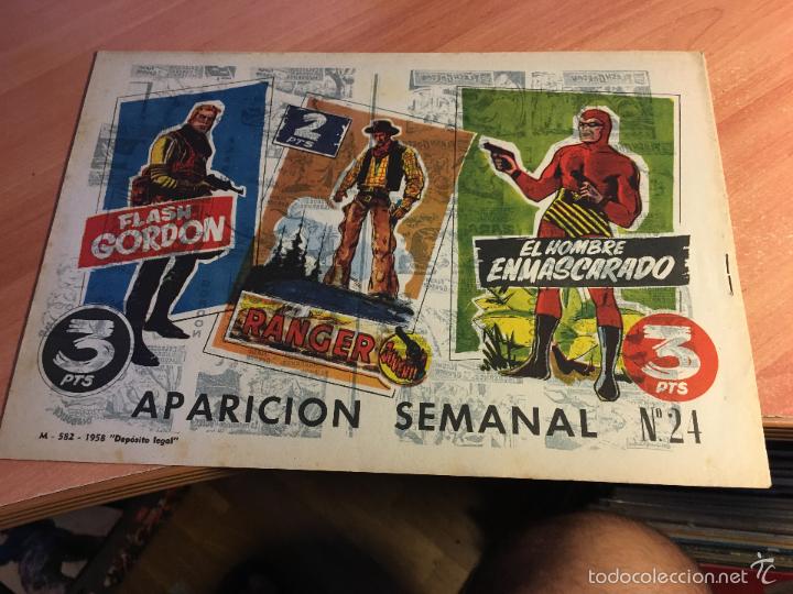 Tebeos: FLASH GORDON N&ordm; 24 COLECCION HEROES MODERNOS (ED. DOLAR) (COB110) - Foto 2