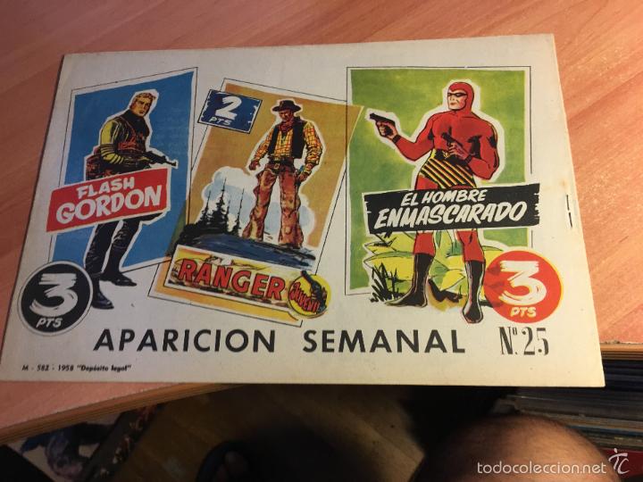 Tebeos: FLASH GORDON N&ordm; 25 COLECCION HEROES MODERNOS (ED. DOLAR) (COB110) - Foto 2