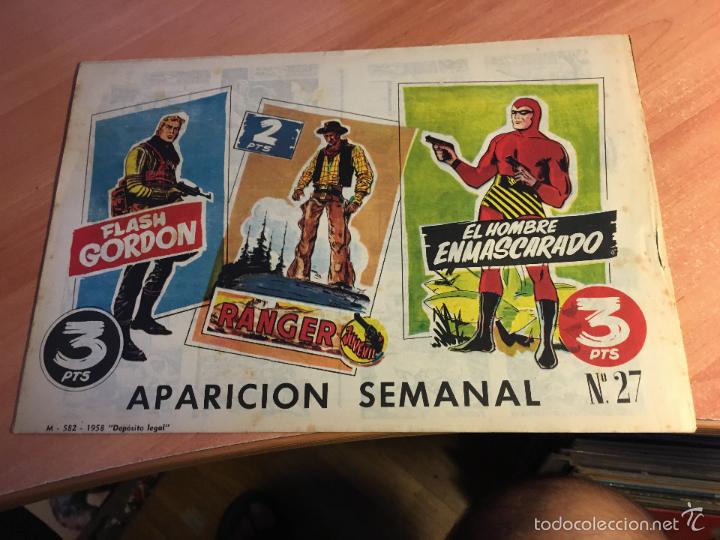 Tebeos: FLASH GORDON N&ordm; 27 COLECCION HEROES MODERNOS (ED. DOLAR) (COB110) - Foto 2