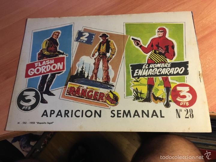Tebeos: FLASH GORDON N&ordm; 28 COLECCION HEROES MODERNOS (ED. DOLAR) (COB110) - Foto 2