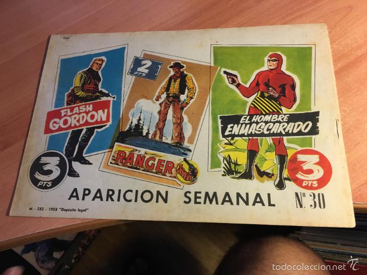 Tebeos: FLASH GORDON N&ordm; 30 COLECCION HEROES MODERNOS (ED. DOLAR) (COB110) - Foto 2