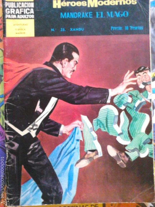 Tebeos: H&eacute;roes modernos Mandrake el mago 23 - Foto 1