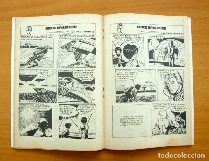 Tebeos: H&eacute;roes modernos 2&ordf; &eacute;poca n&ordm; 16 - Brick Bradford - Editorial D&oacute;lar 1966 - Foto 4