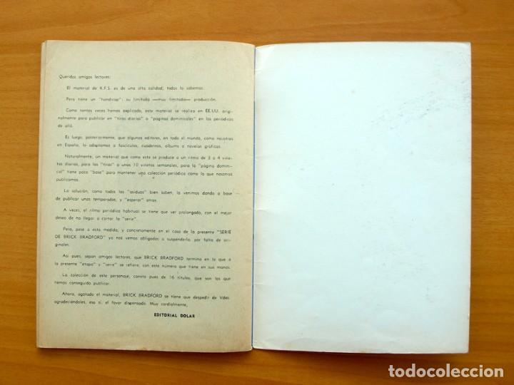 Tebeos: H&eacute;roes modernos 2&ordf; &eacute;poca n&ordm; 16 - Brick Bradford - Editorial D&oacute;lar 1966 - Foto 5