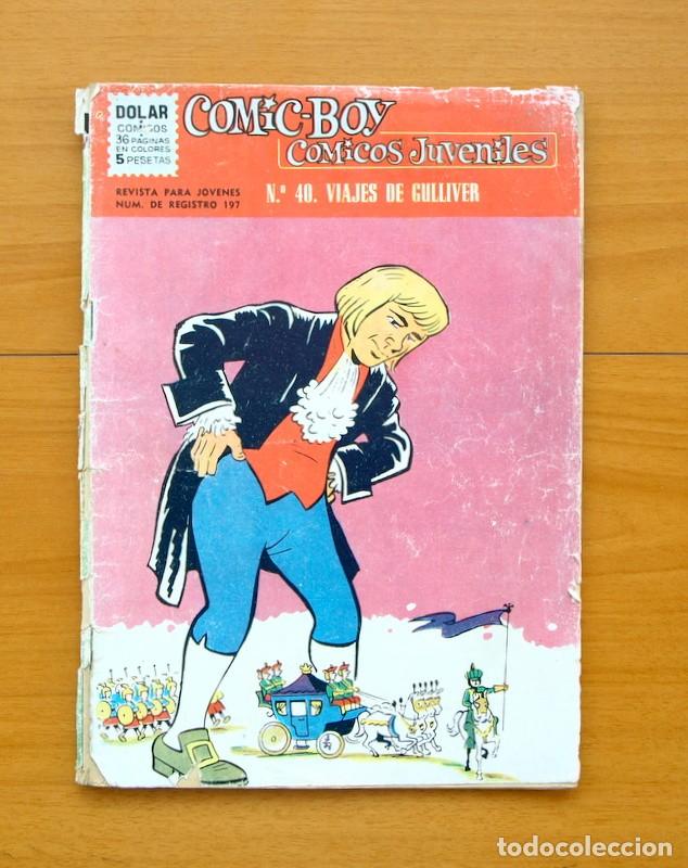 Tebeos: Comic Boy n&ordm; 40 - Los viajes de Gulliver - Editorial D&oacute;lar 1964 - Foto 1