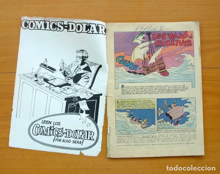 Tebeos: Comic Boy n&ordm; 40 - Los viajes de Gulliver - Editorial D&oacute;lar 1964 - Foto 2